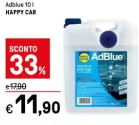 Iper La Grande Adblue 10 l HAPPY CAR offerta