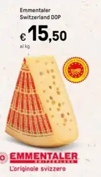 Emmentaler Switzerland DOP
