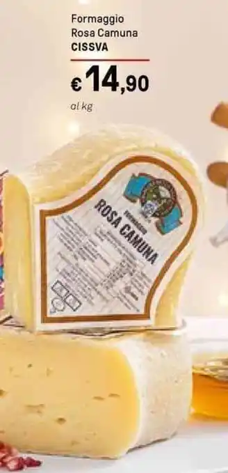 Iper La Grande Formaggio Rosa Camuna CISSVA offerta