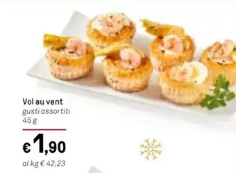 Vol au vent gusti assortiti 45 g