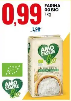 Eurospin FARINA 00 BIO 1kg offerta