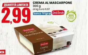 Eurospin CREMA AL MASCARPONE 300 g offerta