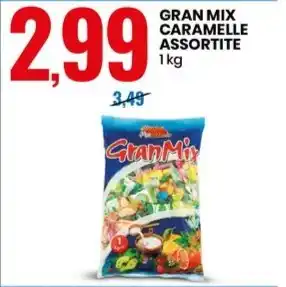 Eurospin GRAN MIX CARAMELLE ASSORTITE 1kg offerta
