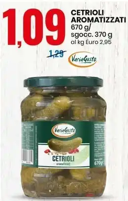 Eurospin CETRIOLI AROMATIZZATI 670 g/ sgocc. 370 g offerta