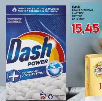 Gran Risparmio DASH POWER DETERSIVO LAVATRICE FUSTONE 86 LAVAGGI offerta