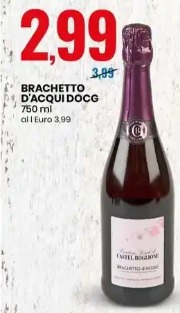 Eurospin BRACHETTO D'ACQUI DOCG 750 ml offerta