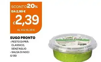 Ekom Sugo Pronto Classico offerta