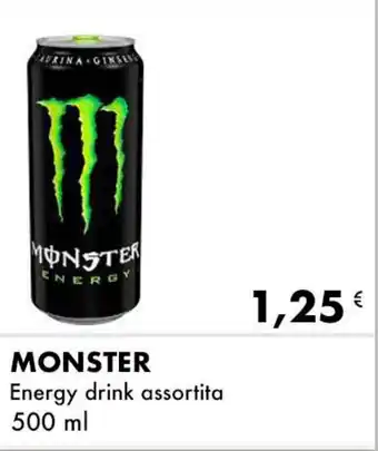 Iper Tosano MONSTER Energy drink assortita 500 ml offerta