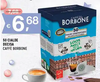 A&O 50 CIALDE DECISA CAFFÈ BORBONE offerta