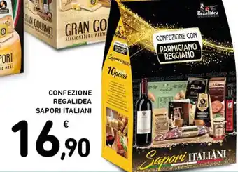 Spazio Conad CONFEZIONE REGALIDEA SAPORI ITALIANI offerta