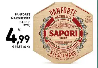 Spazio Conad PANFORTE MARGHERITA SAPORI 320g offerta