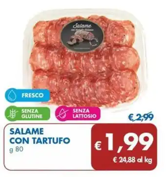 MD Discount SALAME CON TARTUFO g 80 offerta