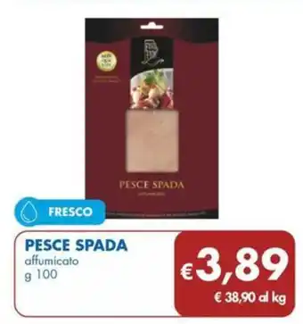 PESCE SPADA affumicato g 100