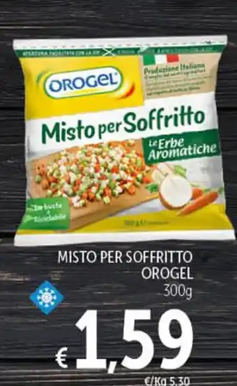 Spazio Conad MISTO PER SOFFRITTO OROGEL 300g offerta