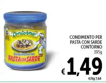 CONDIMENTO PER PASTA CON SARDE CONTORNO 195 g