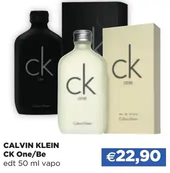 CALVIN KLEIN CK One/Be edt 50 ml vapo