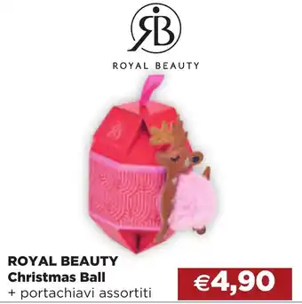 Saponi e profumi ROYAL BEAUTY Christmas Ball + portachiavi assortiti offerta