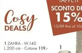 Casa Cosy Deals Zahra Cotone offerta