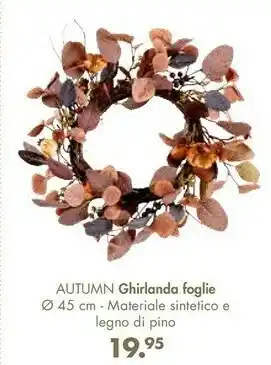 Ghirlanda Foglie Autumn