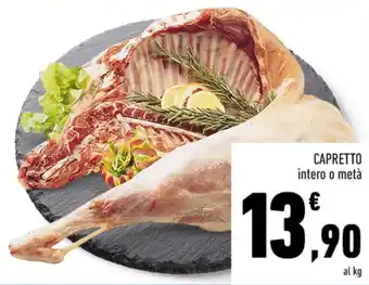 CAPRETTO intero o metà