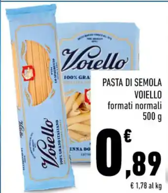 Conad PASTA DI SEMOLA VOIELLO formati normali 500 g offerta
