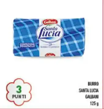 Conad BURRO SANTA LUCIA GALBANI 125 g offerta