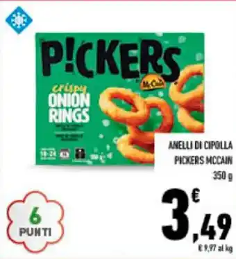 Conad ANELLI DI CIPOLLA PICKERS MCCAIN 350 g offerta