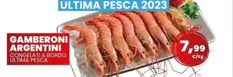 Terramare Surgelati GAMBERONI ARGENTINI CONGELATI A BORDO ULTIMA PESCA offerta
