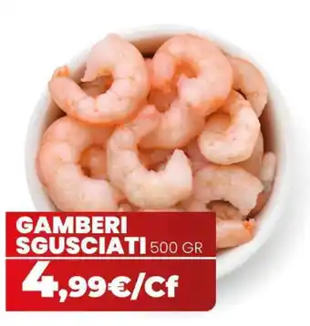 GAMBERI SGUSCIATI 500 GR
