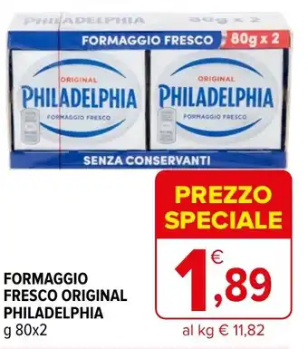 Iperal FORMAGGIO FRESCO ORIGINAL PHILADELPHIA offerta