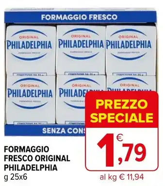 Iperal FORMAGGIO FRESCO ORIGINAL PHILADELPHIA offerta