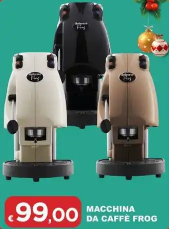 Mister Risparmio MACCHINA DA CAFFÈ FROG offerta