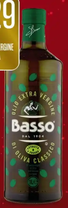 BASSO OLIO EXTRA VERGINE DI OLIVA