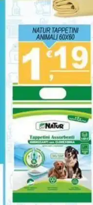 Magazzini del Risparmio NATUR TAPPETINI ANIMALI 60X60 offerta