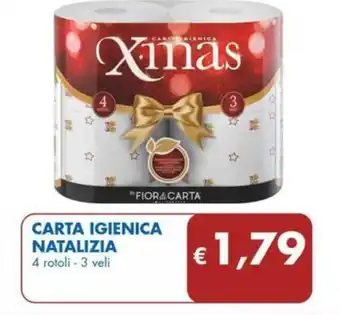 MD Discount CARTA IGIENICA NATALIZIA offerta
