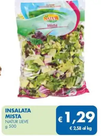 MD Discount INSALATA MISTA NATUR LIEVE g 500 offerta
