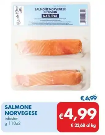 MD Discount SALMONE NORVEGESE g 110 x 2 offerta