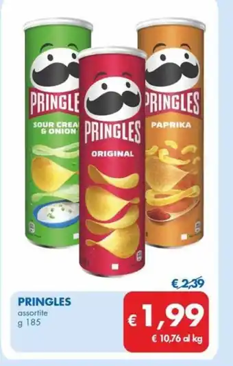 PRINGLES assortite g 185