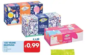 MD Discount 150 VELINE MULTIUSO FLOU offerta