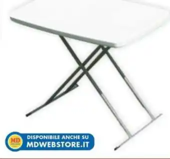 MD Discount TAVOLO PIEGHEVOLE offerta