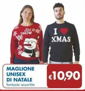 MD Discount MAGLIONE UNISEX DI NATALE offerta