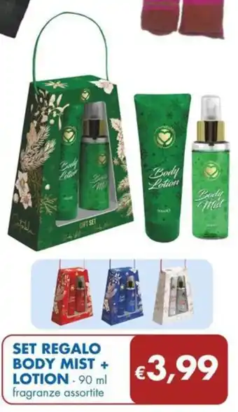 MD Discount SET REGALO BODY MIST + LOTION - 90 ml offerta