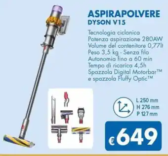 ASPIRAPOLVERE DYSON V15