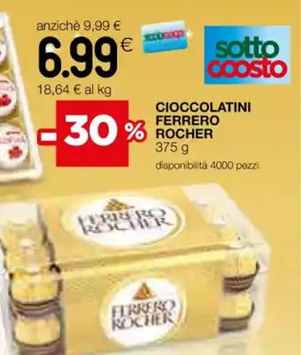 Coop CIOCCOLATINI FERRERO ROCHER 375 g offerta