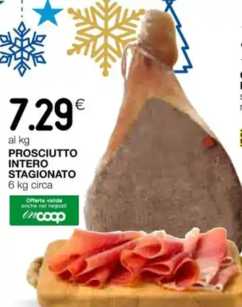 Coop PROSCIUTTO INTERO STAGIONATO offerta