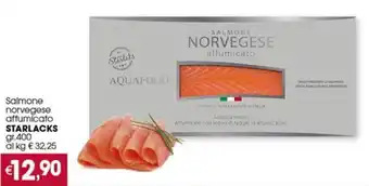 Despar Salmone norvegese affumicato STARLACKS gr.400 offerta