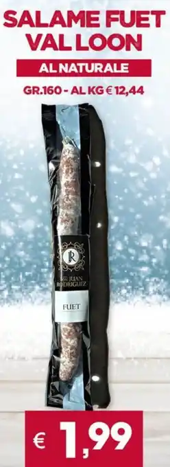 Despar SALAME FUET VAL LOON gr.160 offerta