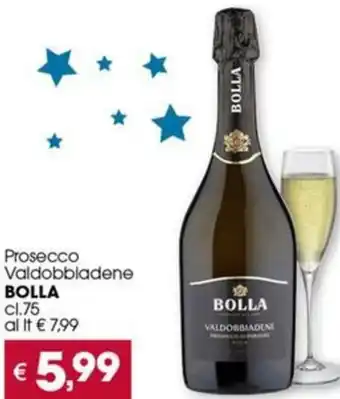 Despar Prosecco Valdobbladene BOLLA cl.75 offerta