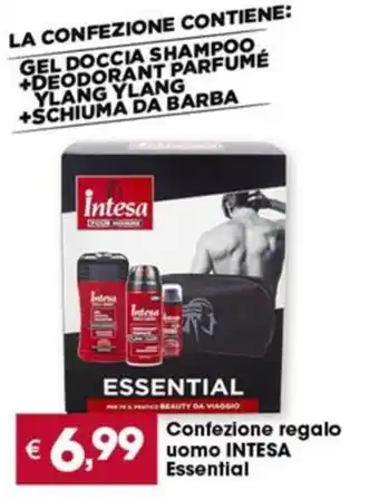 Despar Confezione regalo uomo INTESA Essential offerta