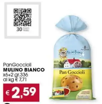 Despar PanGoccioli MULINO BIANCO x6+2 gr.336 offerta